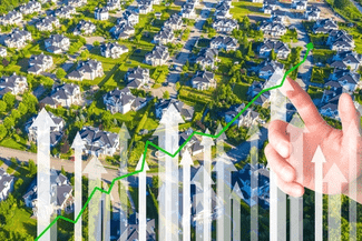 Inflation + houses shutterstock_2141619737