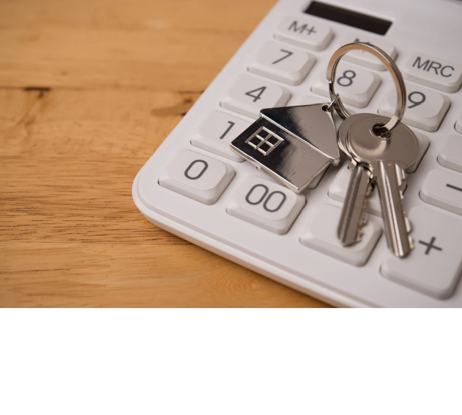 Keys on calculator Shutterstock_2673100369