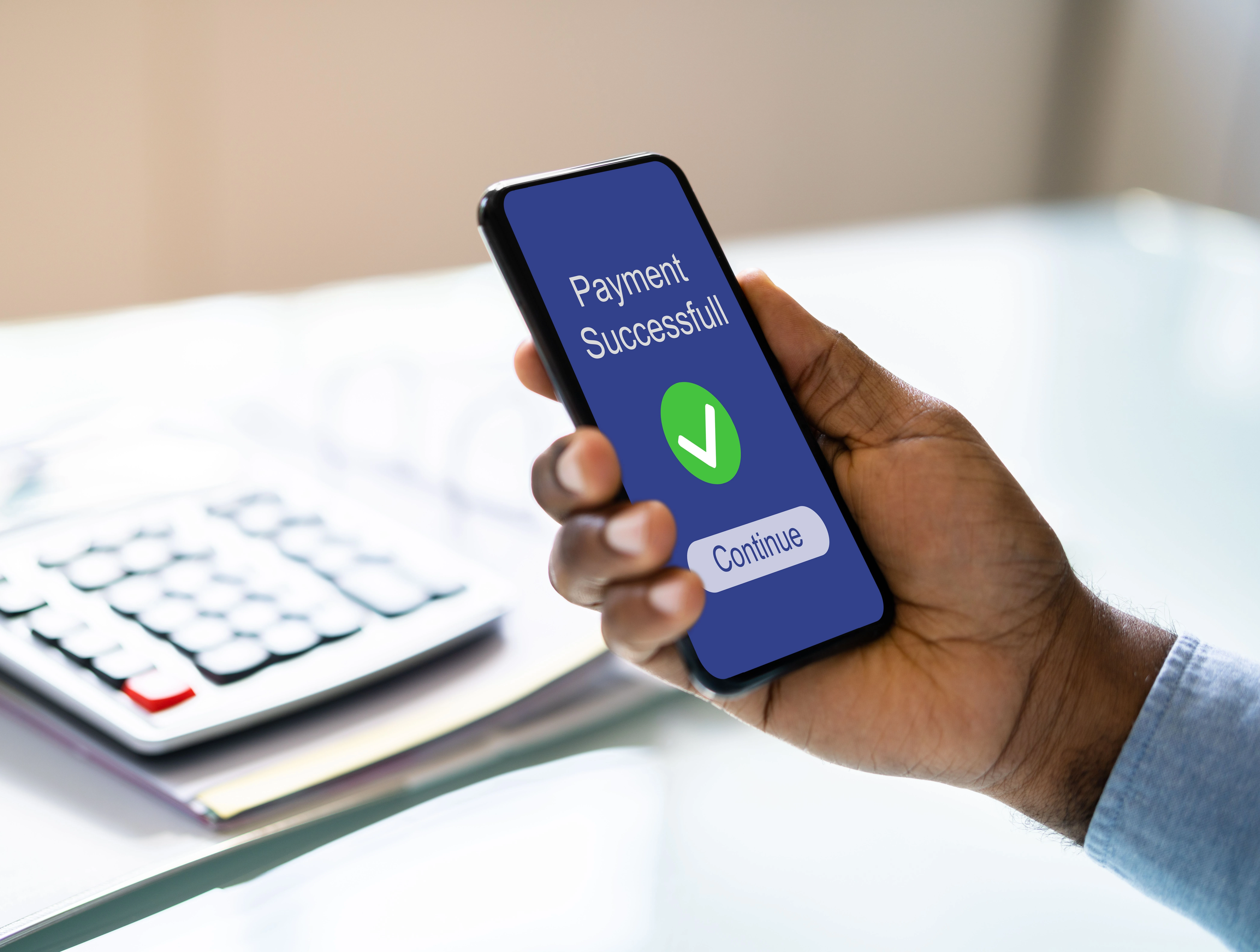 Payment successful Shutterstock_2151128425