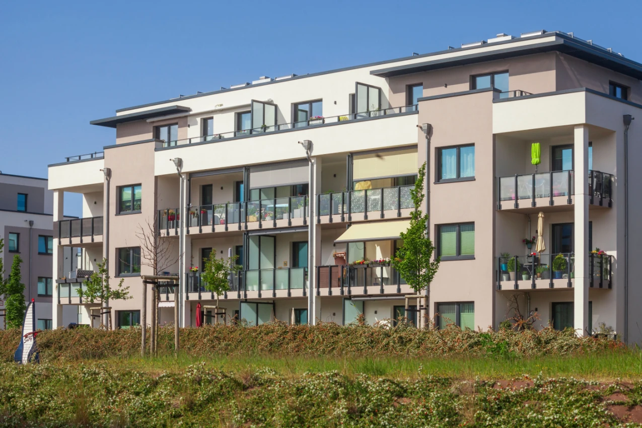 Apartment building Shutterstock_2422443739