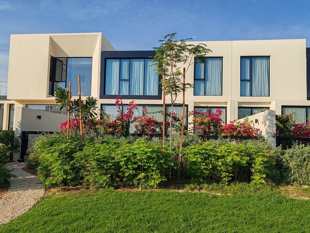Landscaped apartments shutterstock_2401632731