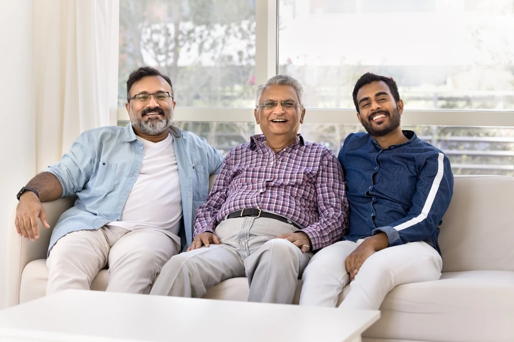 Multigenerational family shutterstock_2433065365