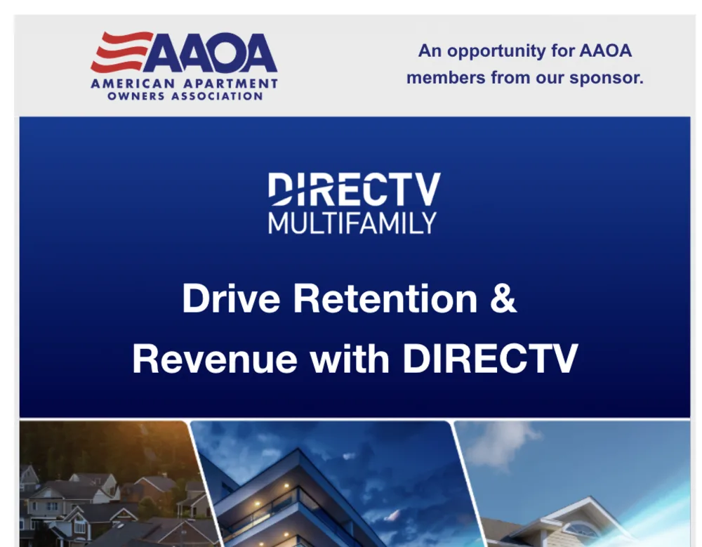 Example AAOA dedicated email campaign