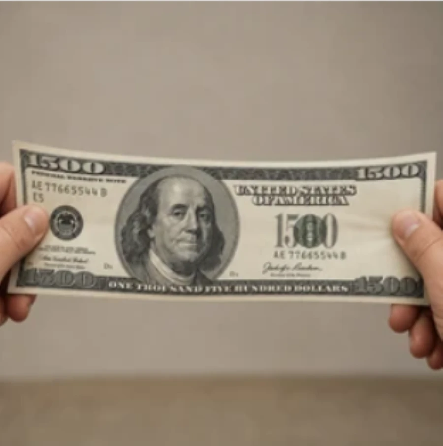 Stretch $1500 bill