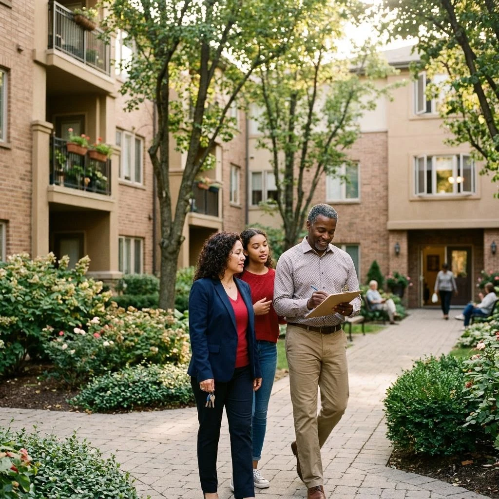Rental property owners in a professional community