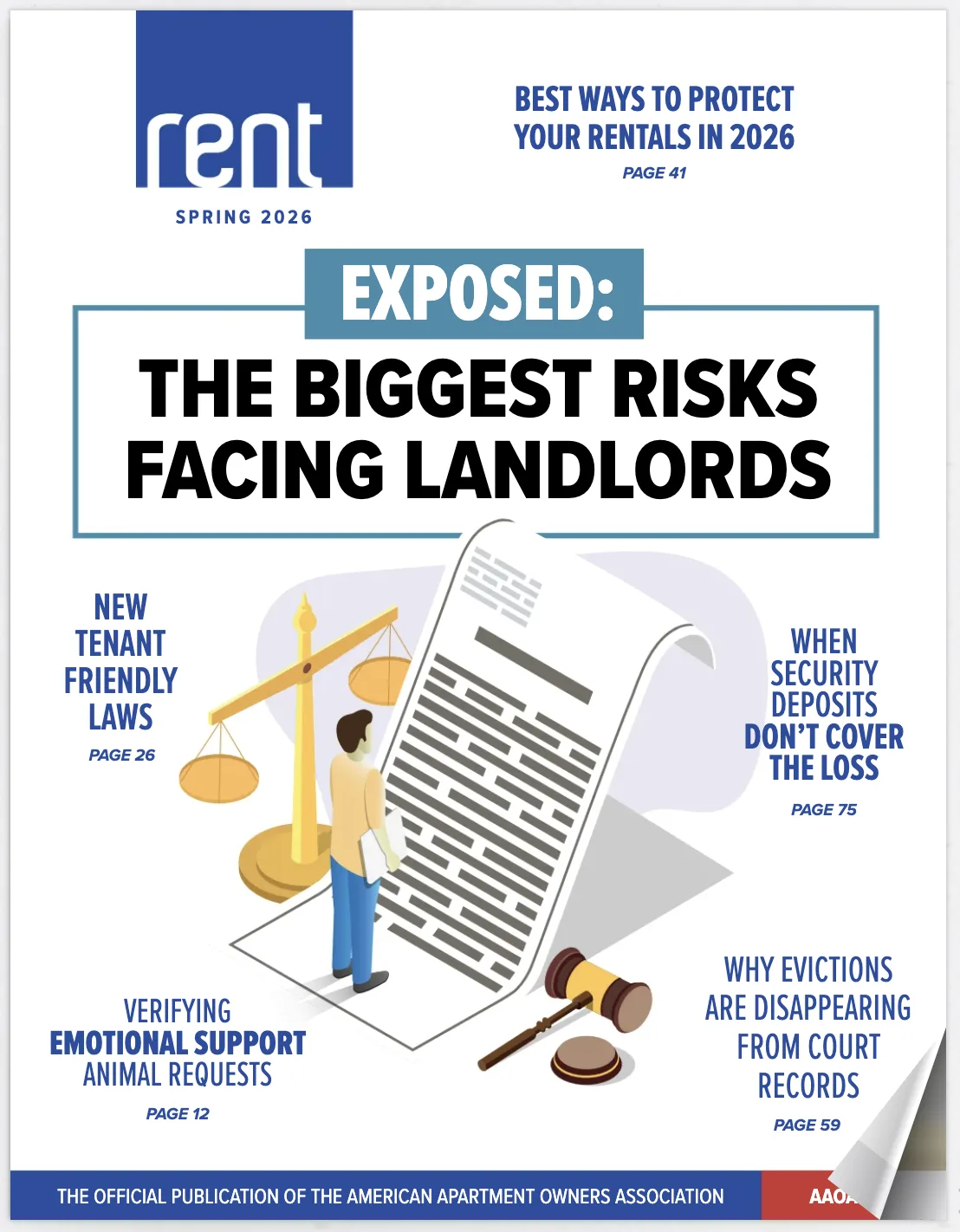 RENT Magazine Spring 2026 cover