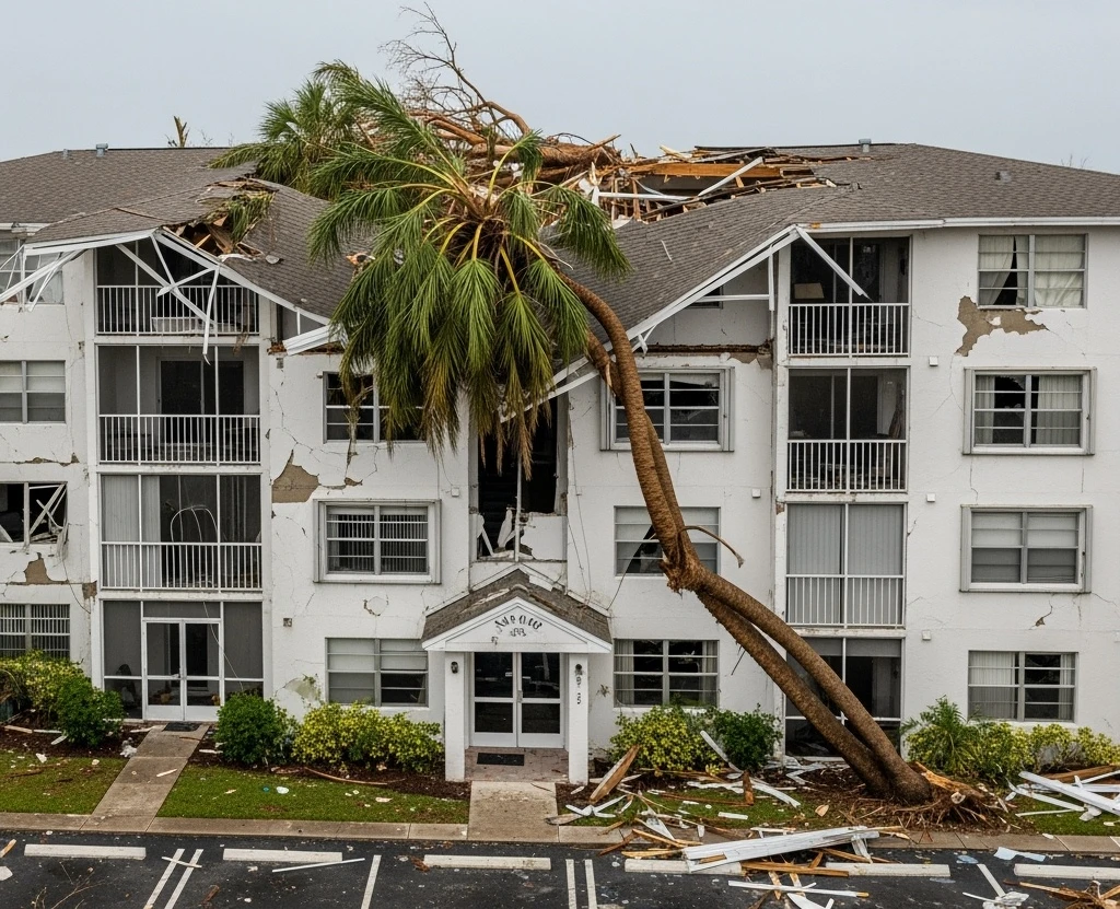 Hurricane damage shutterstock_2652231507